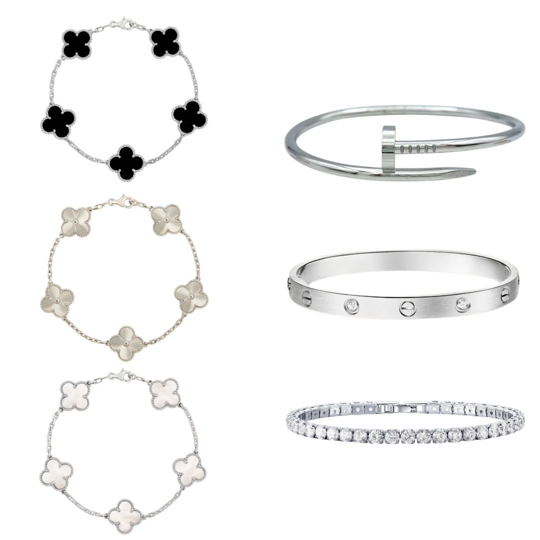 CONJUNTO DIAMANTE | 5 o 6 PULSERAS