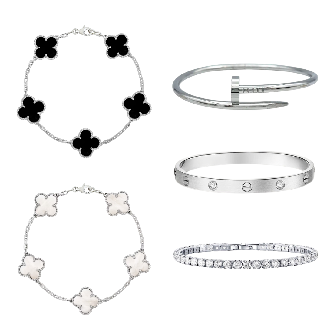 CONJUNTO DIAMANTE | 5 o 6 PULSERAS