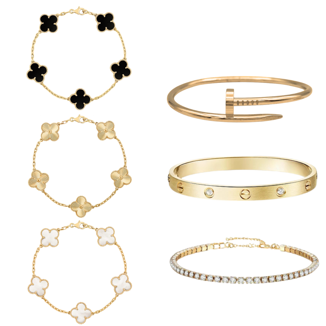 CONJUNTO DIAMANTE | 5 o 6 PULSERAS