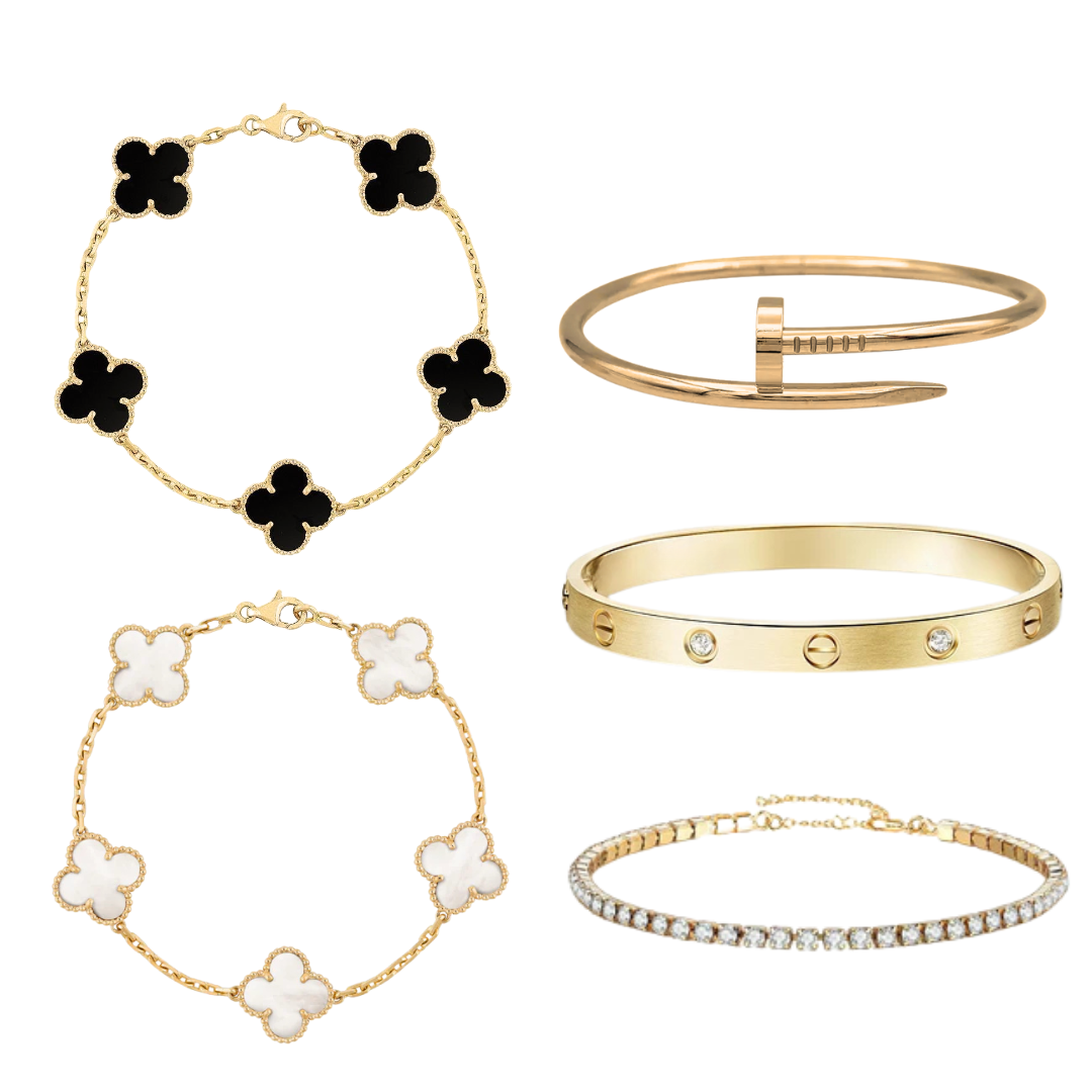 CONJUNTO DIAMANTE | 5 o 6 PULSERAS