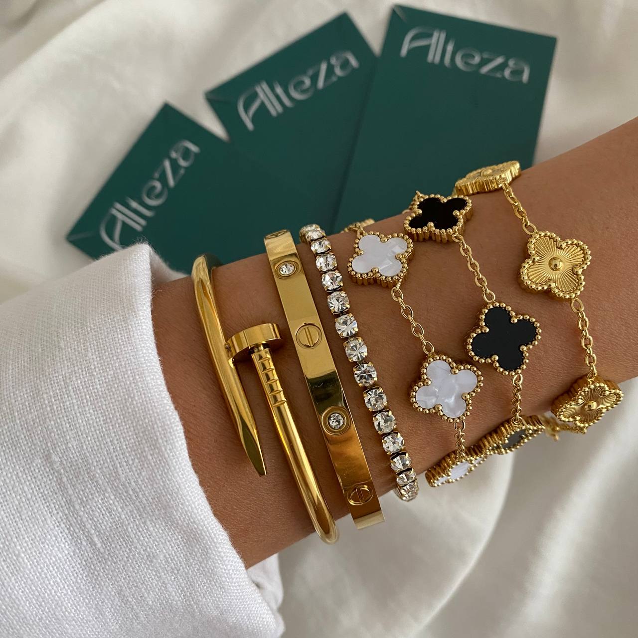 CONJUNTO DIAMANTE | 5 o 6 PULSERAS