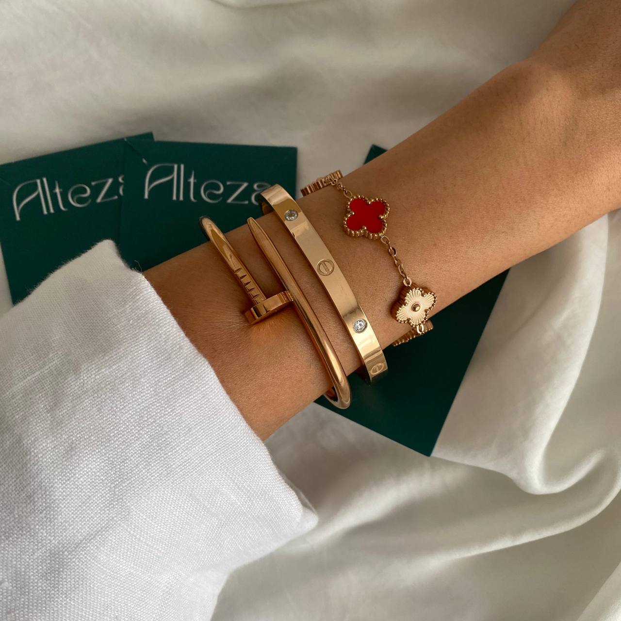 CONJUNTO ROSSO | 3 PULSERAS