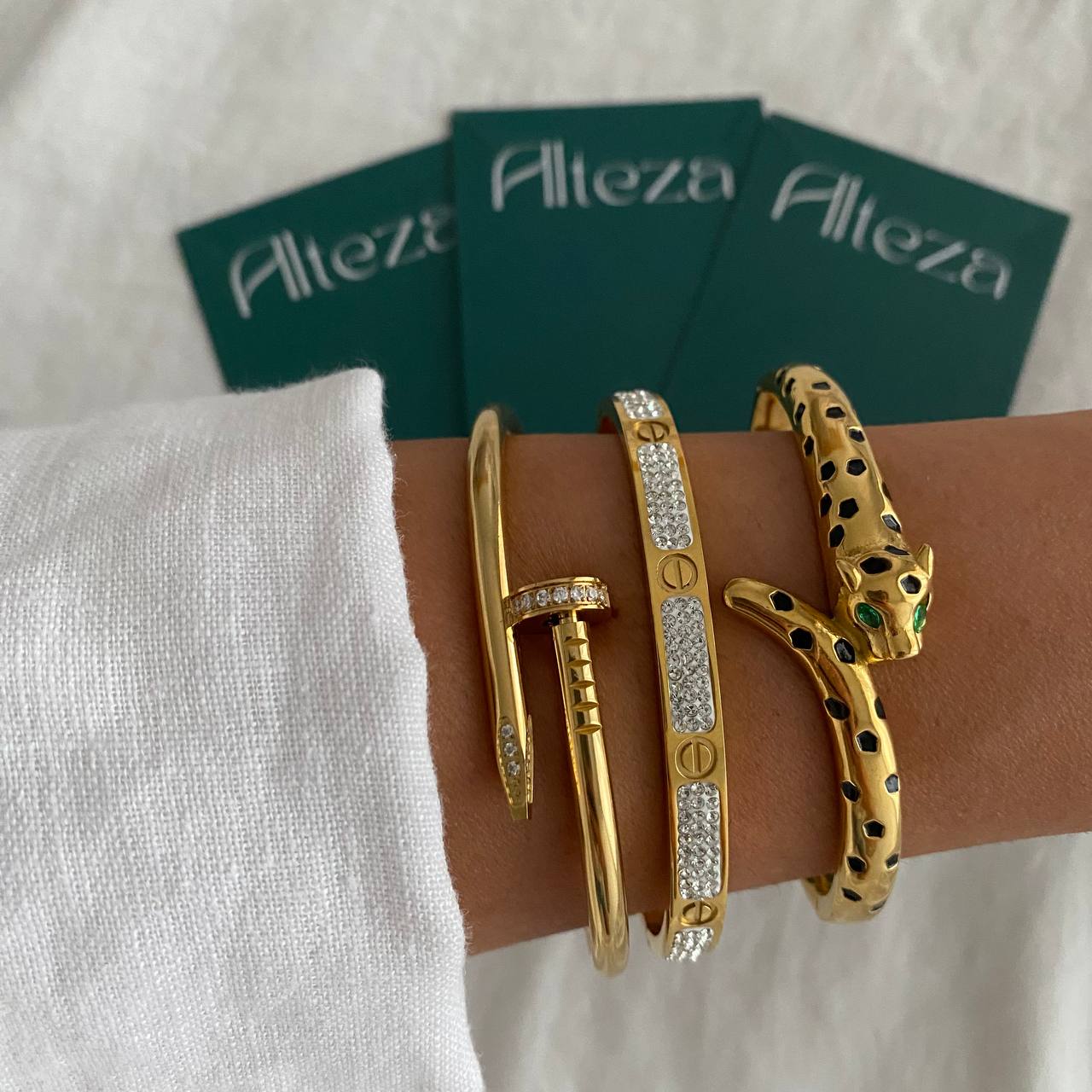 CONJUNTO JAGUAR | 3 PULSERAS