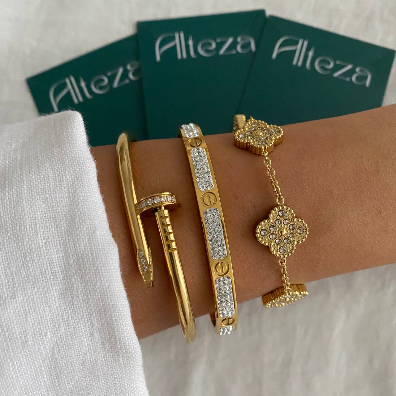 CONJUNTO BRILLI BRILLI | 3 PULSERAS