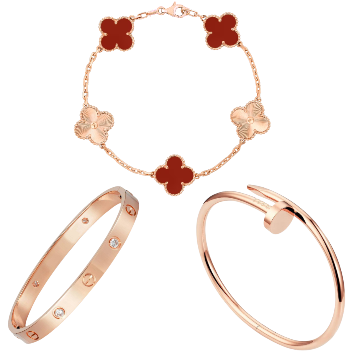 CONJUNTO ROSSO | 3 PULSERAS