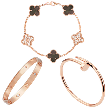 CONJUNTO ROSSO | 3 PULSERAS