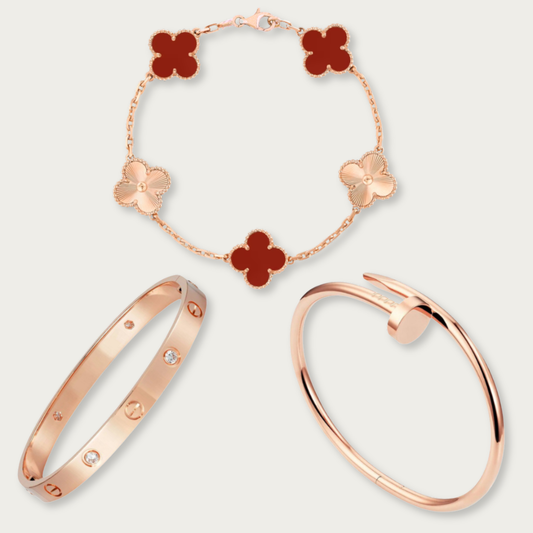 PACK ROSSO | 3 PULSERAS